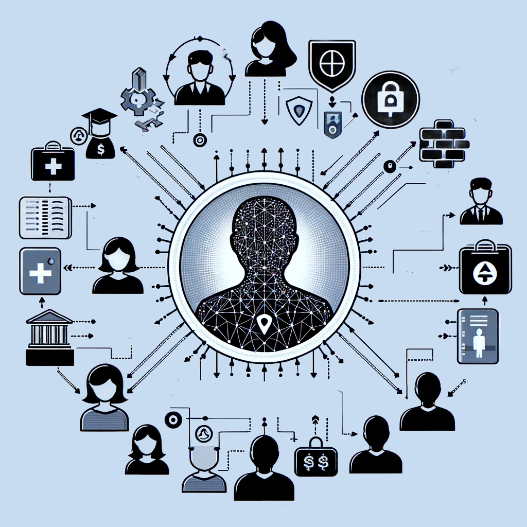 Illustration explaining applications of SSI through Sovereign-T Protocol in real world